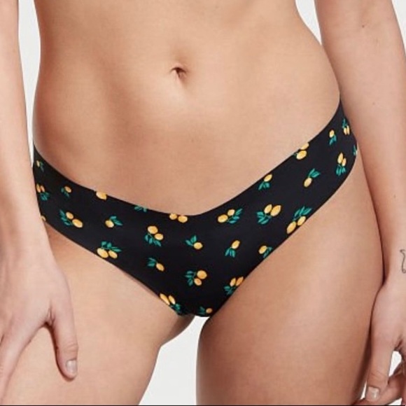 Victoria’s Secret lemon print thong panty - NWT - Picture 2 of 3